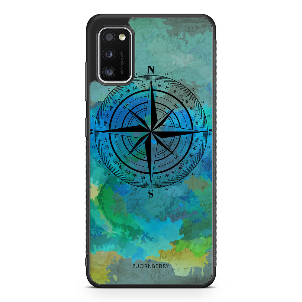 Samsung Galaxy A41 Case - Compass Background