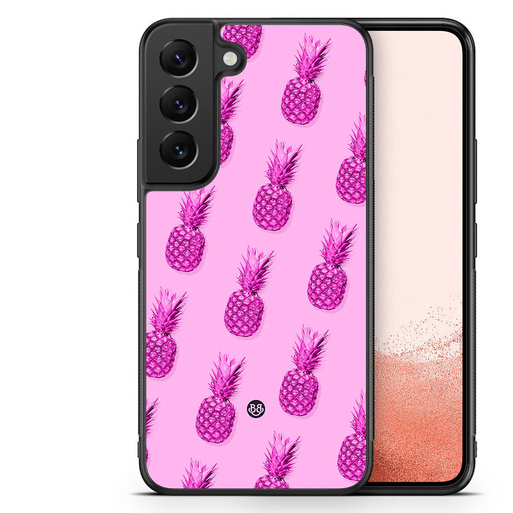 Samsung Galaxy S23 Plus 5G Skal - Ananasmönster | Mobilskal & Mobilfodral BJORNBERRY