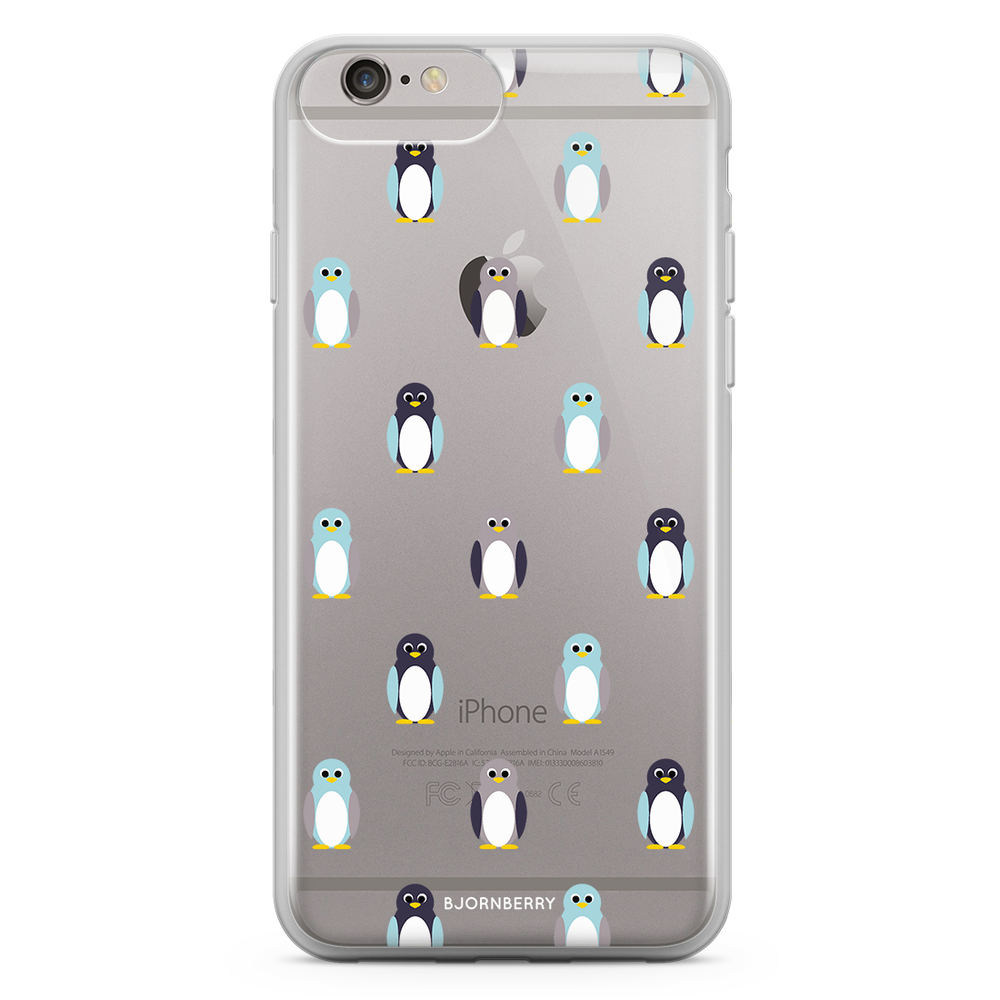 iPhone 6 Plus/6s Plus Fashion Case - Penguins