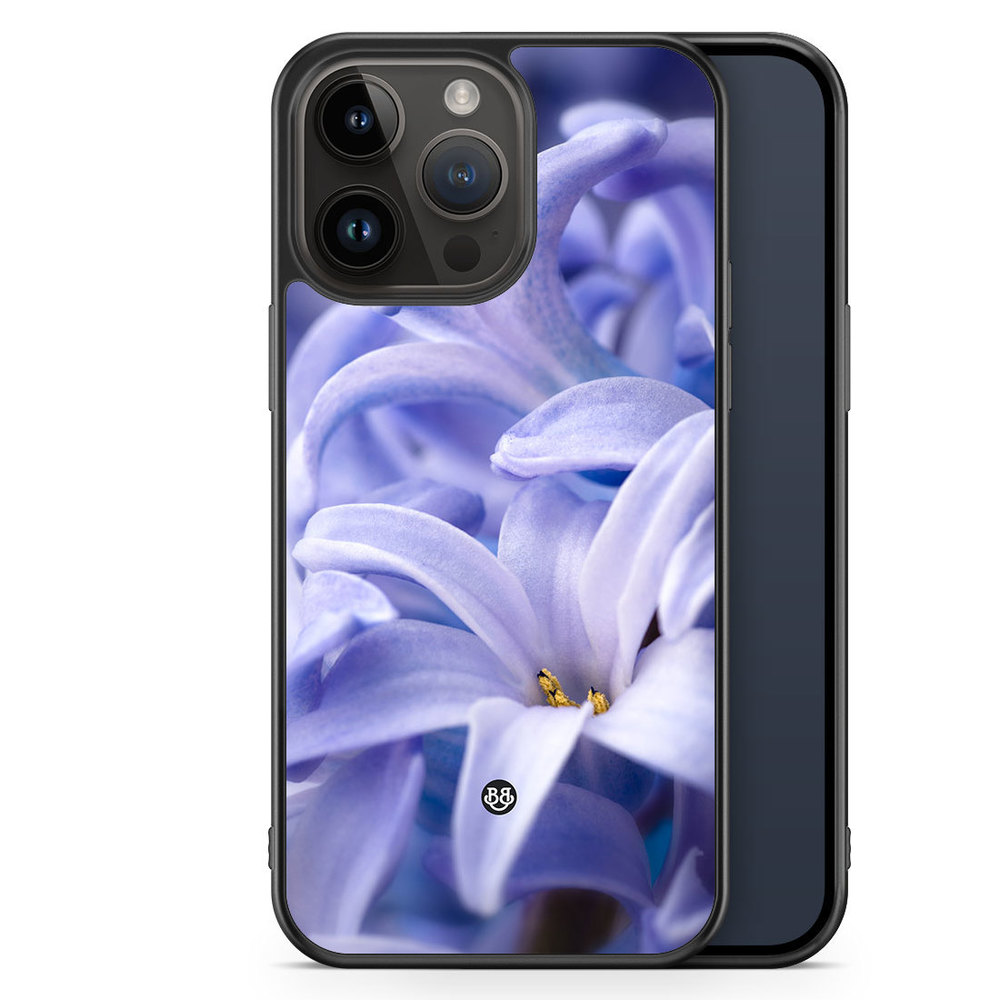 iPhone 14 Pro Max Case - Blue Flower