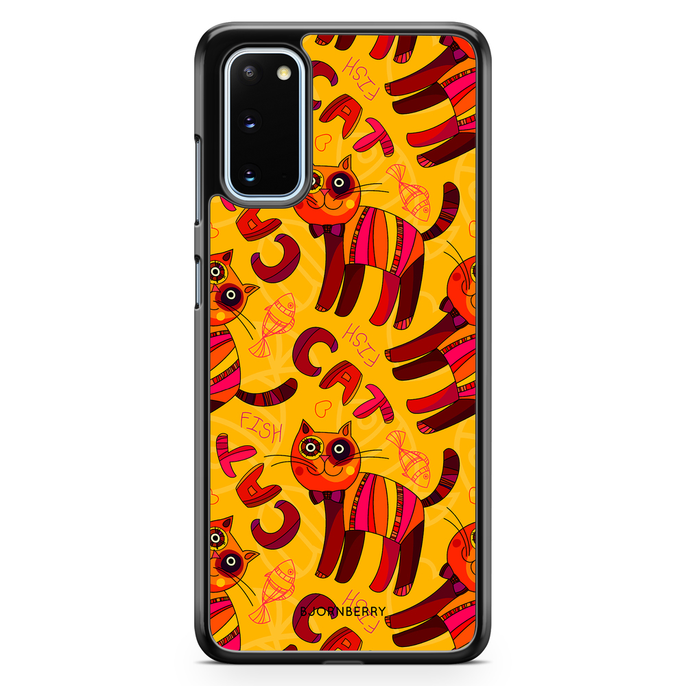 Samsung Galaxy S20 Case - Cat & Fish