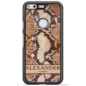 Google Pixel Case Custom - Brown Snake Name