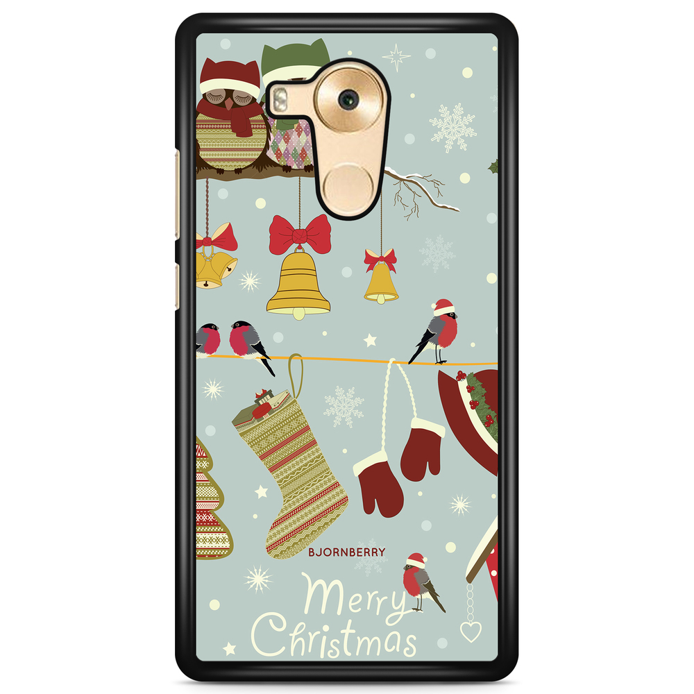 Huawei Mate 8 Case - Christmas Owls