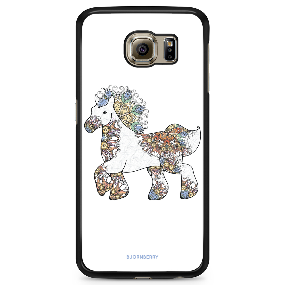 Samsung Galaxy S6 Edge Case - Flower Unicorn