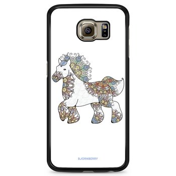 Samsung Galaxy S6 Edge Skal - Blommig Enhörning