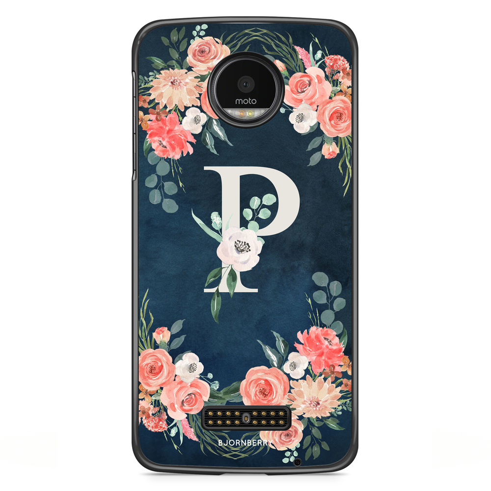 Moto Z2 Play Case - Monogram P