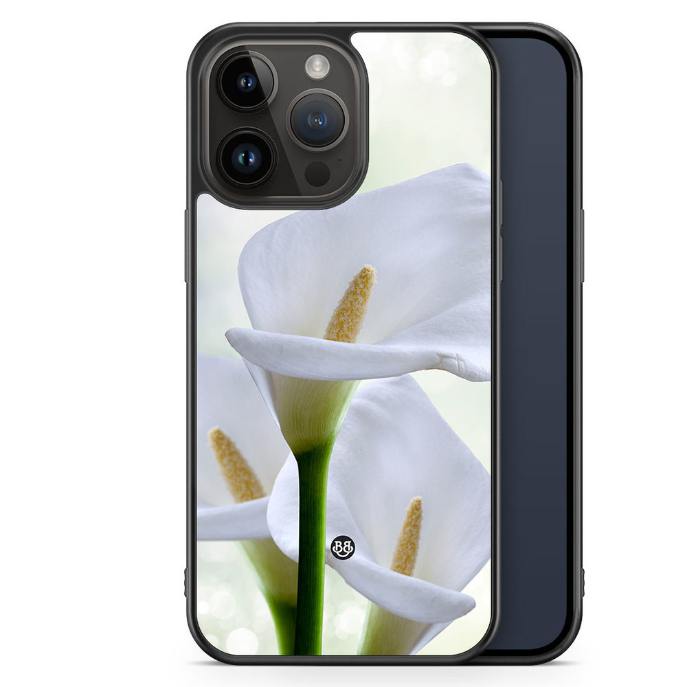 iPhone 14 Pro Max Case - White Flower
