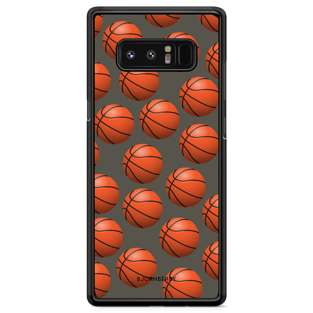 Samsung Galaxy Note 8 Case - Basketballs Pattern