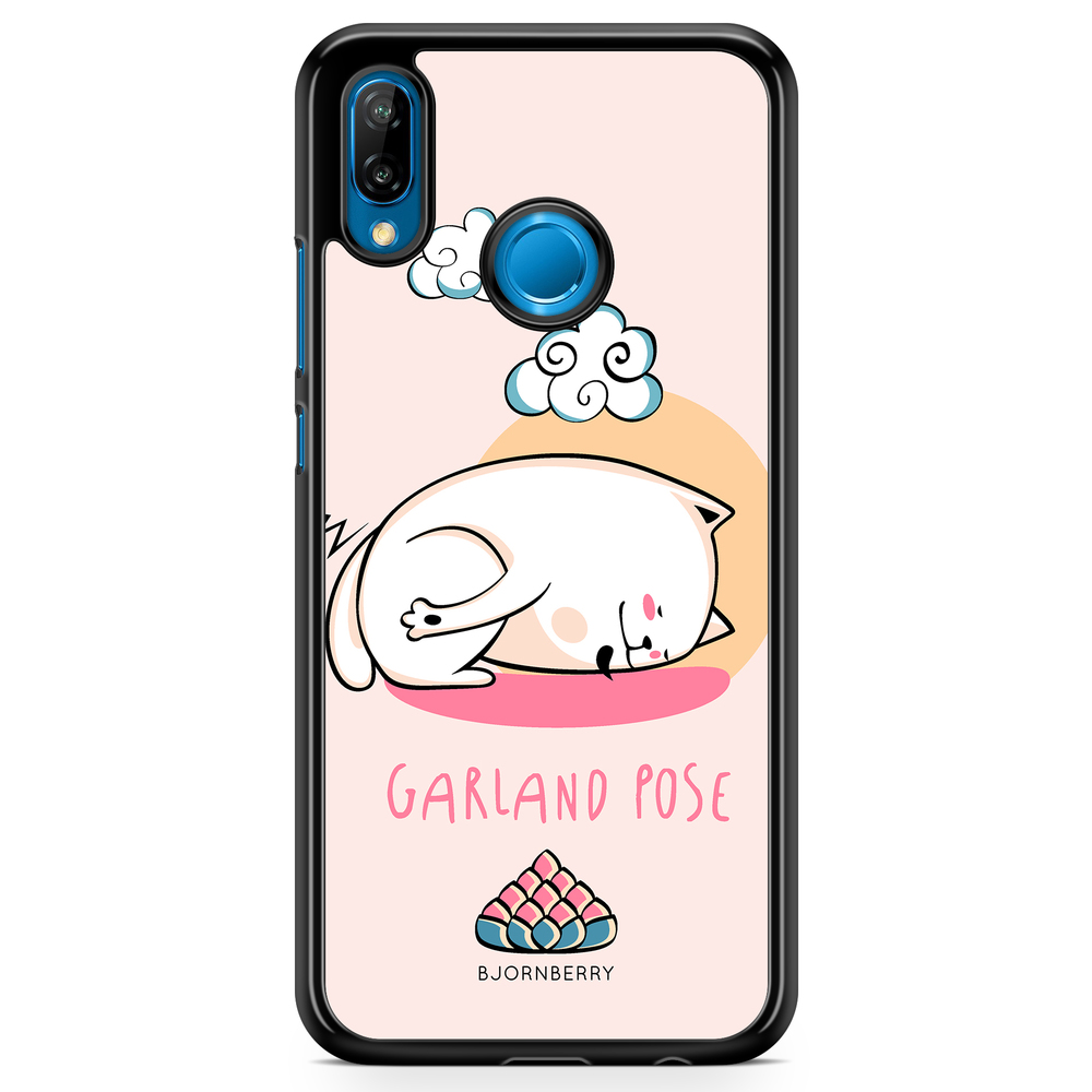 Huawei P20 Lite Case - Yoga Cat Garland