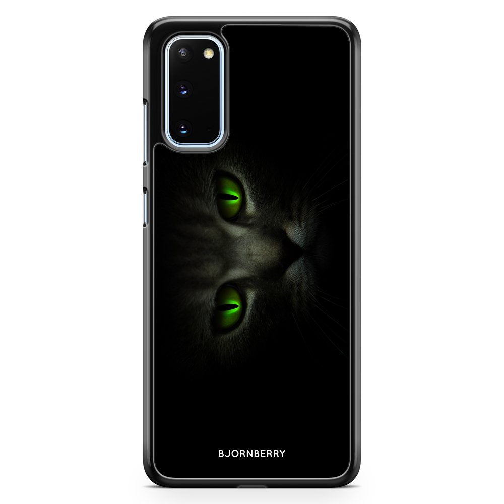 Samsung Galaxy S20 Case - Green Cat Eyes