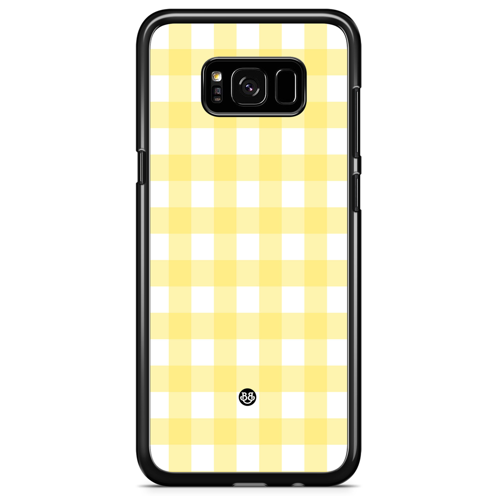 Samsung Galaxy S8 Plus Case - SUMMER GARDEN - Lemon Check