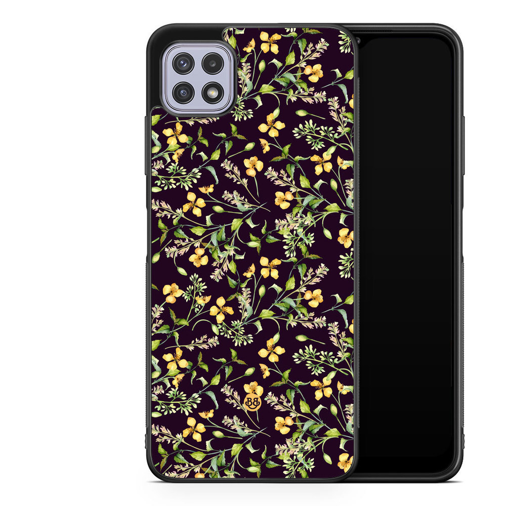 Samsung Galaxy A22 4G Case - WILD AUTUMN - Frosted Flora