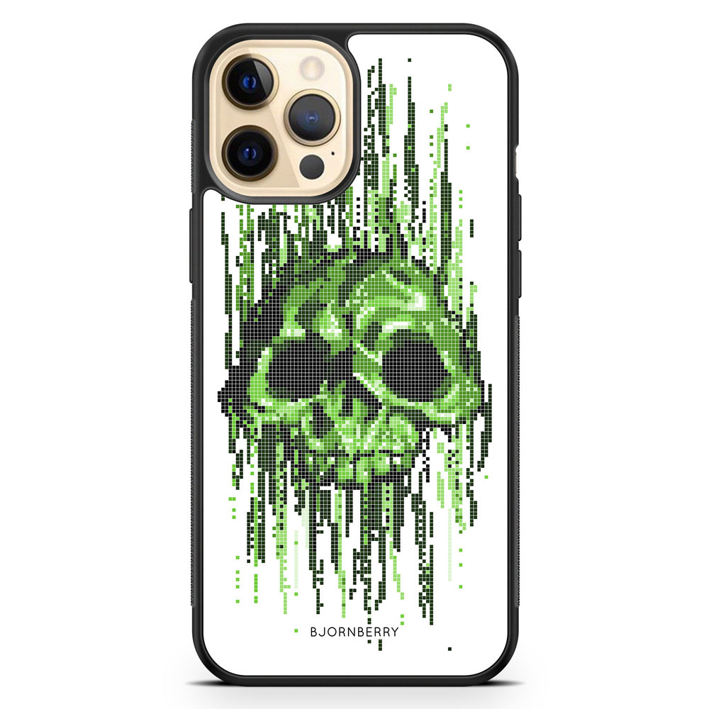 iPhone 12 Pro Max Case - Data Virus Skull