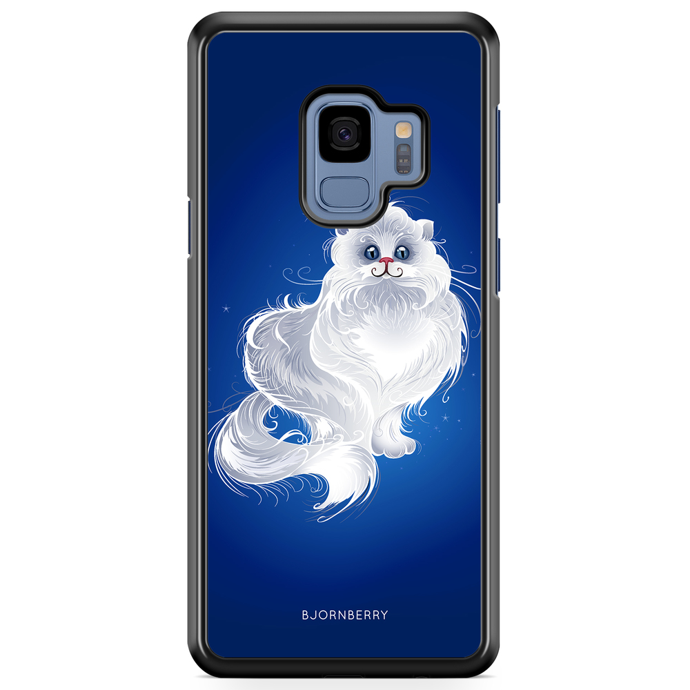 Samsung Galaxy S9 Case - White Cat