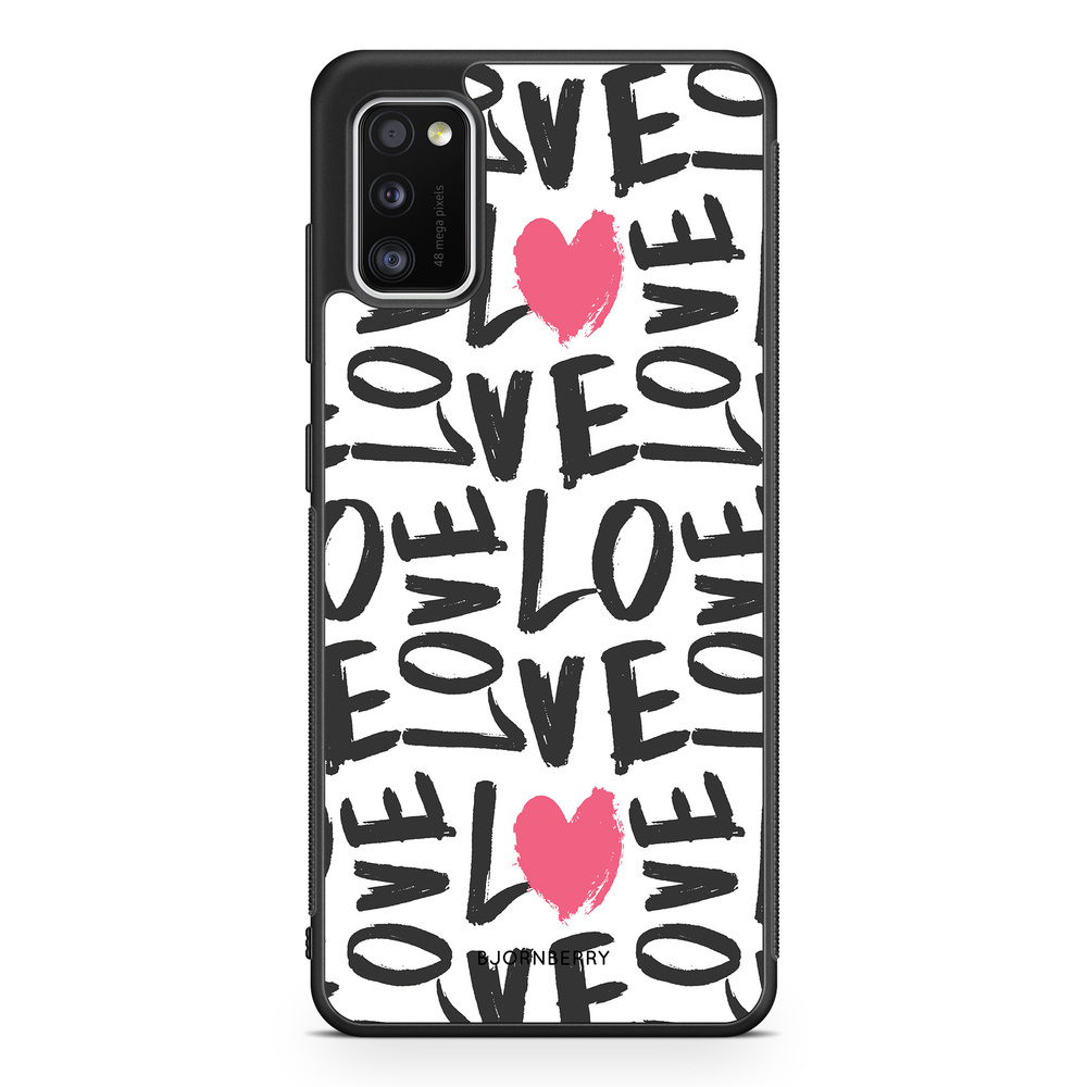 Samsung Galaxy A41 Case - Love Love Love
