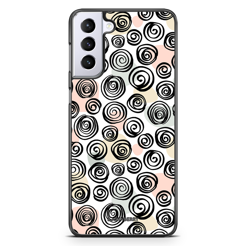Samsung Galaxy S21 Plus Skal - Cirkelmönster | Mobilskal & Mobilfodral BJORNBERRY