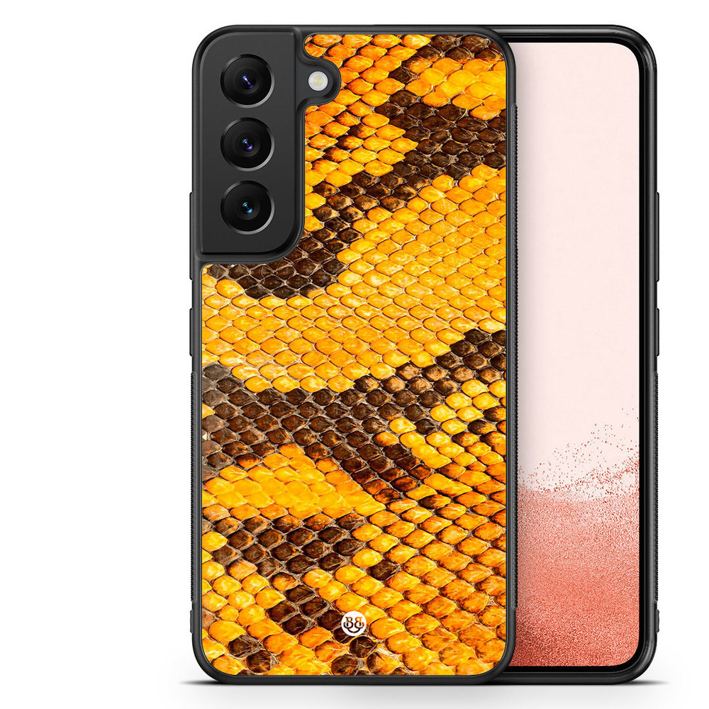 Samsung Galaxy S23 Plus 5G Case - Yellow Snake