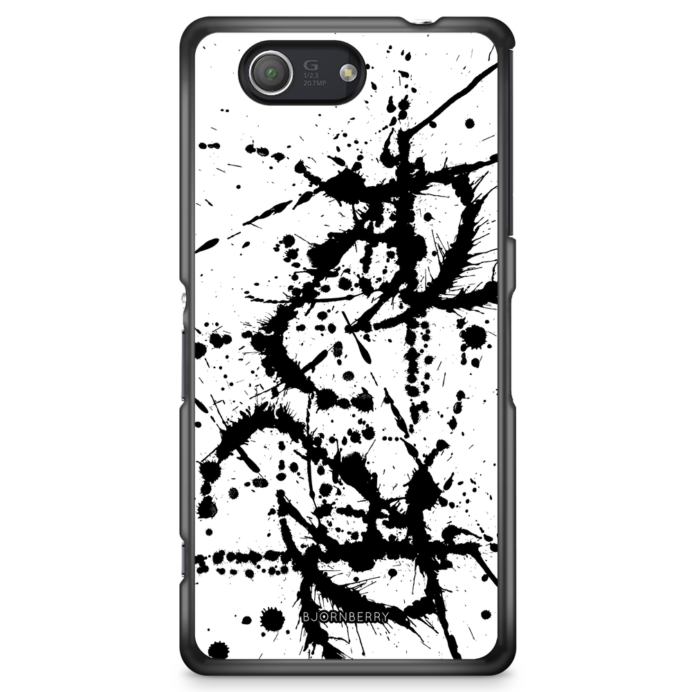 Sony Xperia Z3 Compact Case - Black Blot