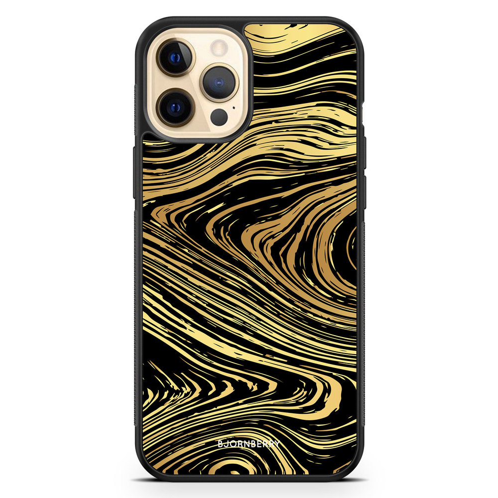 iPhone 12 Pro Max Case - Gold Marble