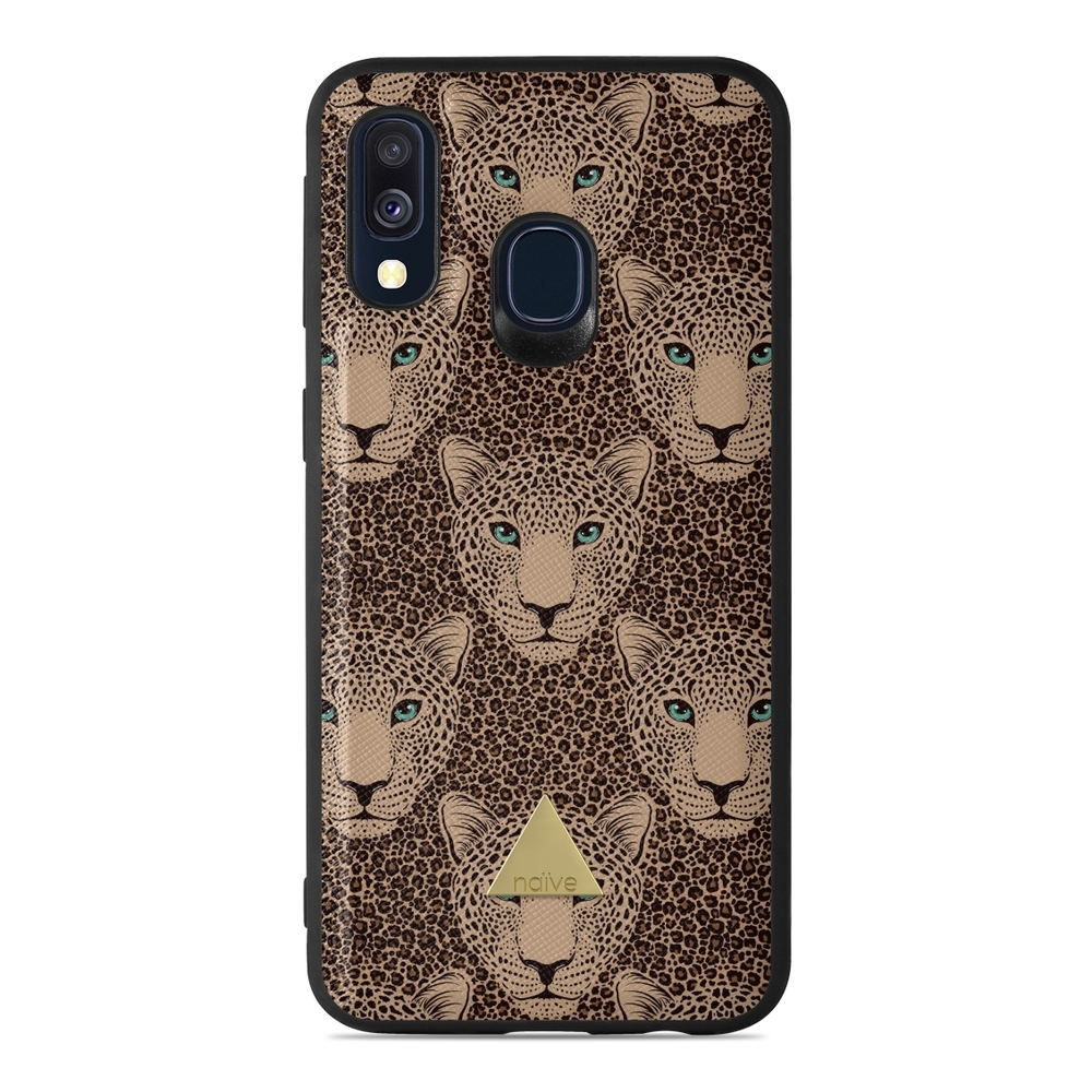 Magnetiskt Mobilskal Samsung Galaxy A40 (2019) Skal - Leopard | Mobilskal & Mobilfodral BJORNBERRY