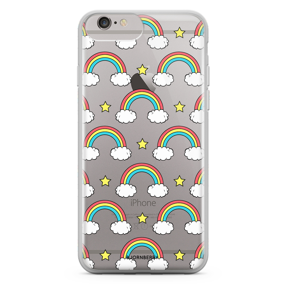 iPhone 6 Plus/6s Plus Fashion Case - Rainbow Pattern