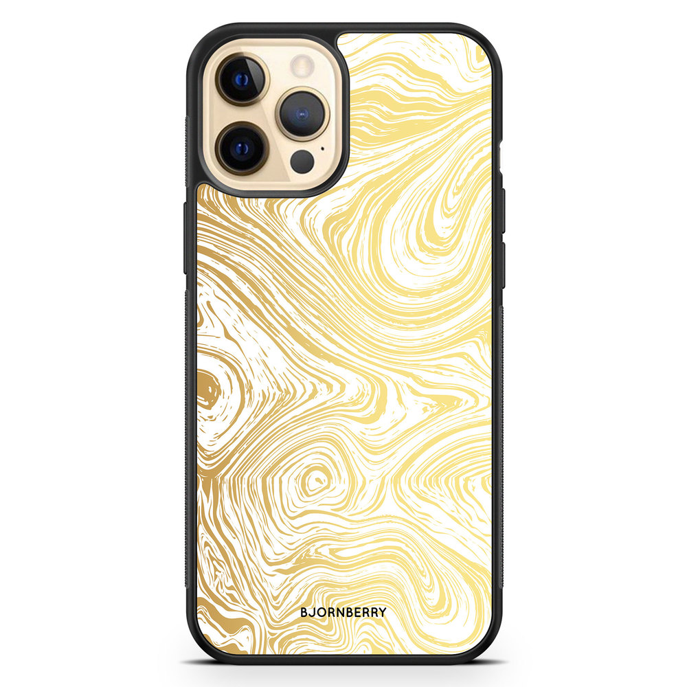 iPhone 12 Pro Max Case - Gold Marble