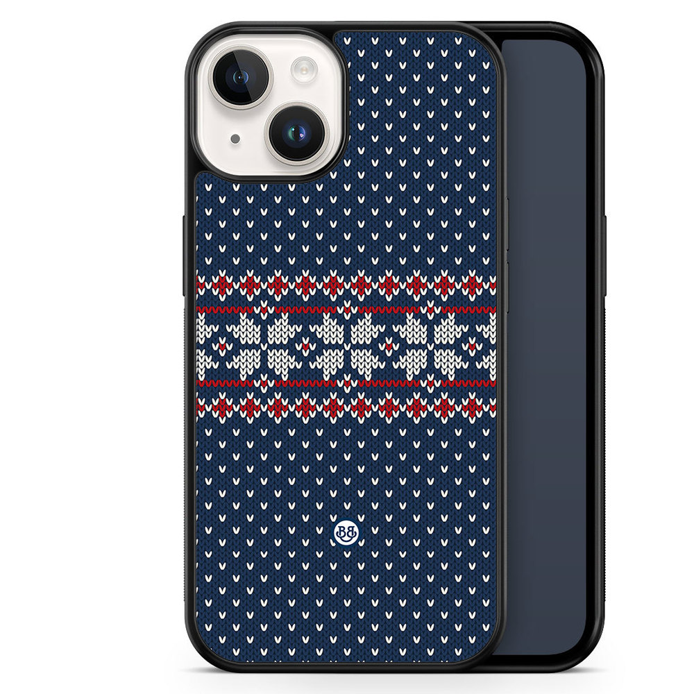iPhone 14 Skal - Stickad Jul | Mobilskal & Mobilfodral BJORNBERRY