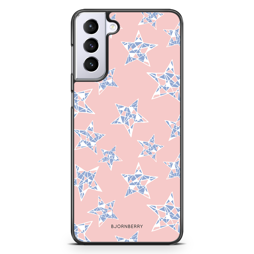 Samsung Galaxy S21 Plus Case - Rose Quartz Stars