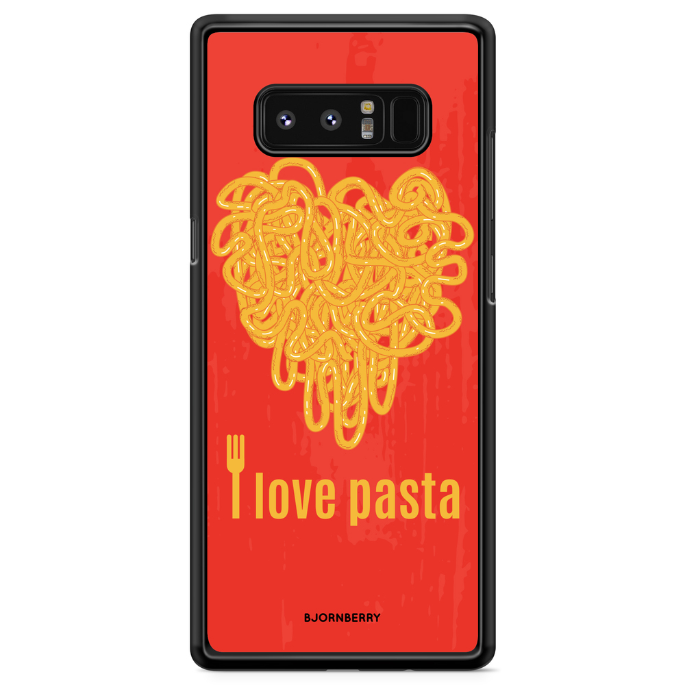 Samsung Galaxy Note 8 Case - I love pasta