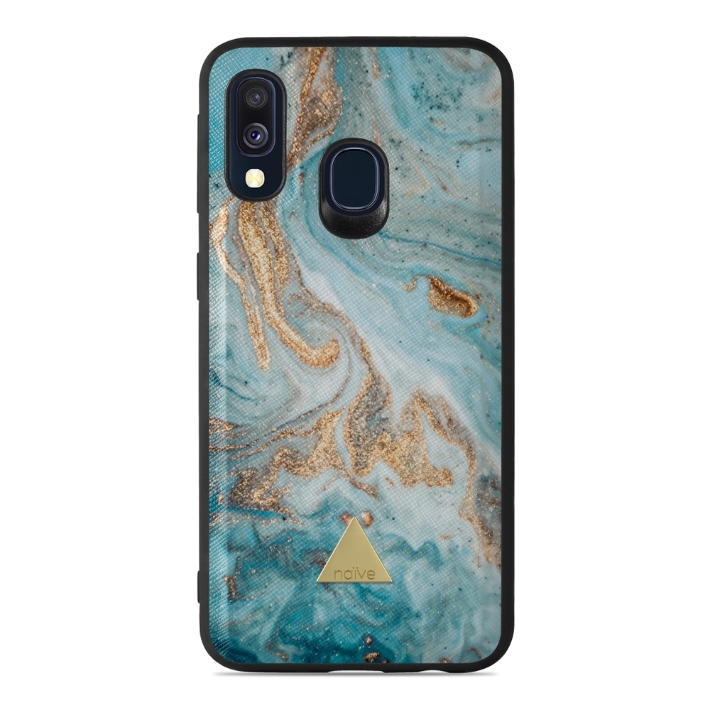 Magnetiskt Mobilskal Samsung Galaxy A40 (2019) Skal - Turquoise Dream | Mobilskal & Mobilfodral BJORNBERRY