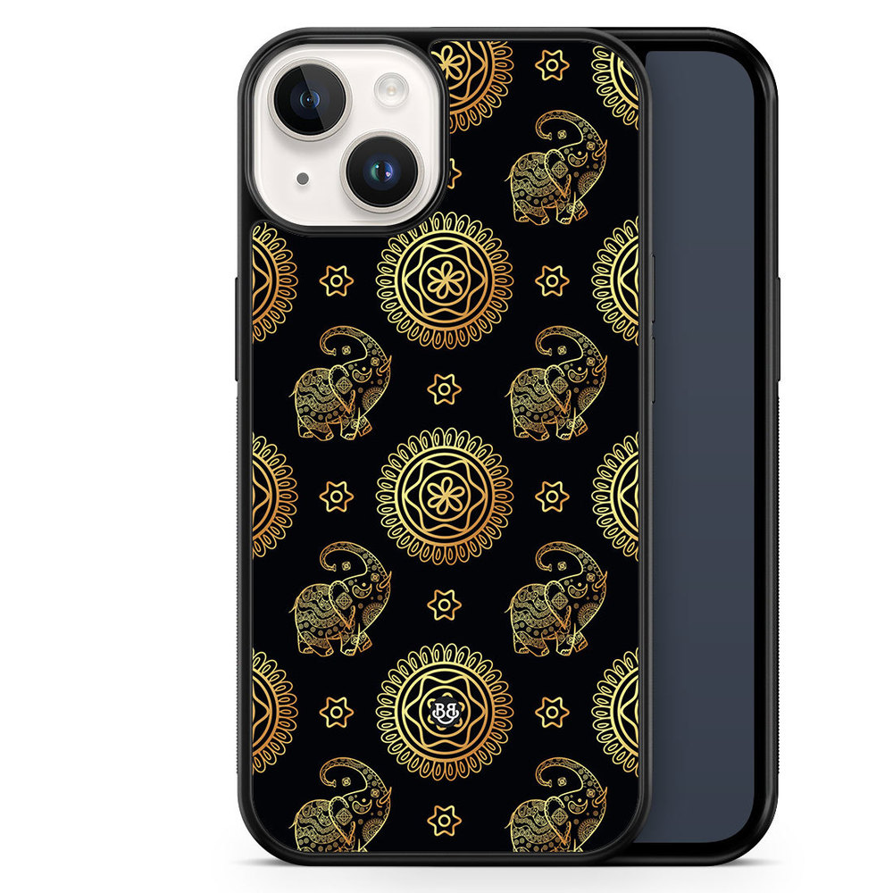 iPhone 14 Case - Elephant Gold