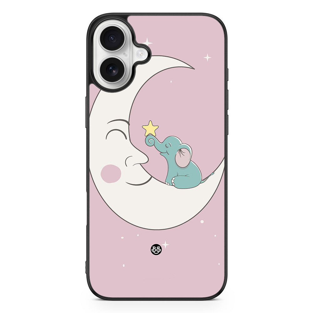 iPhone 16 Plus Case - Elephant Moon