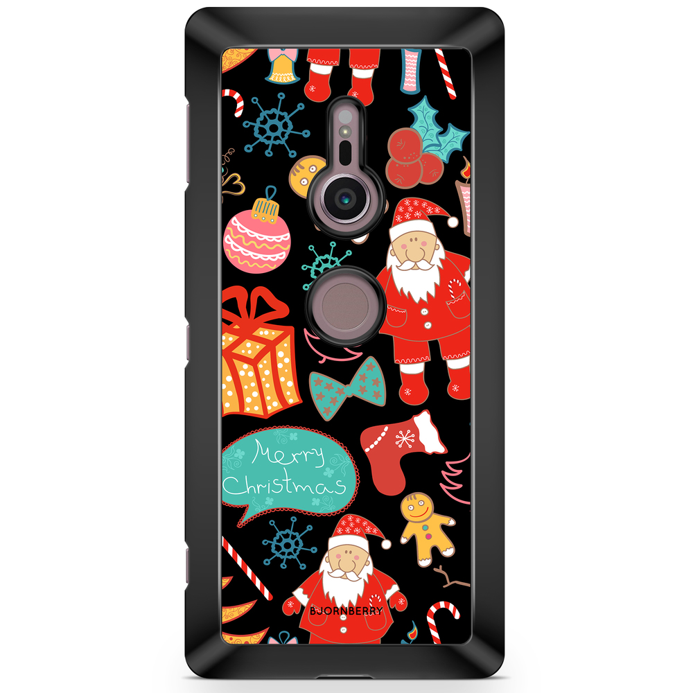 Sony Xperia XZ2 Skal - Julmönster
