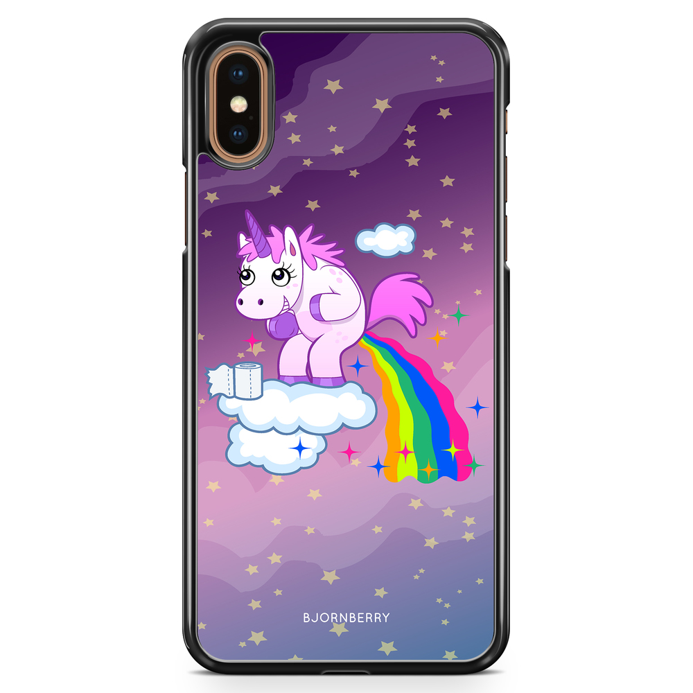 iPhone XS Max Case - Pooping Unicorn