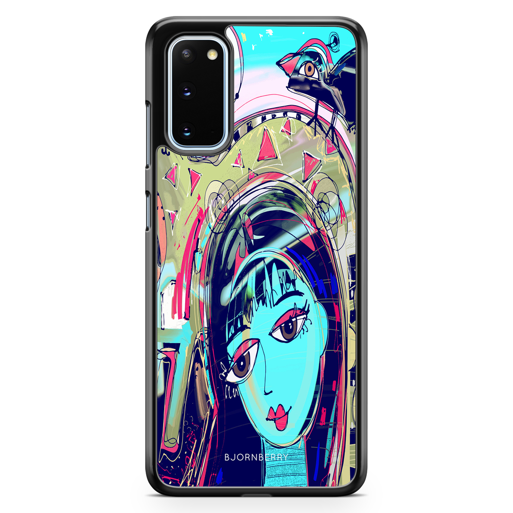 Samsung Galaxy S20 Case - Abstract Cat