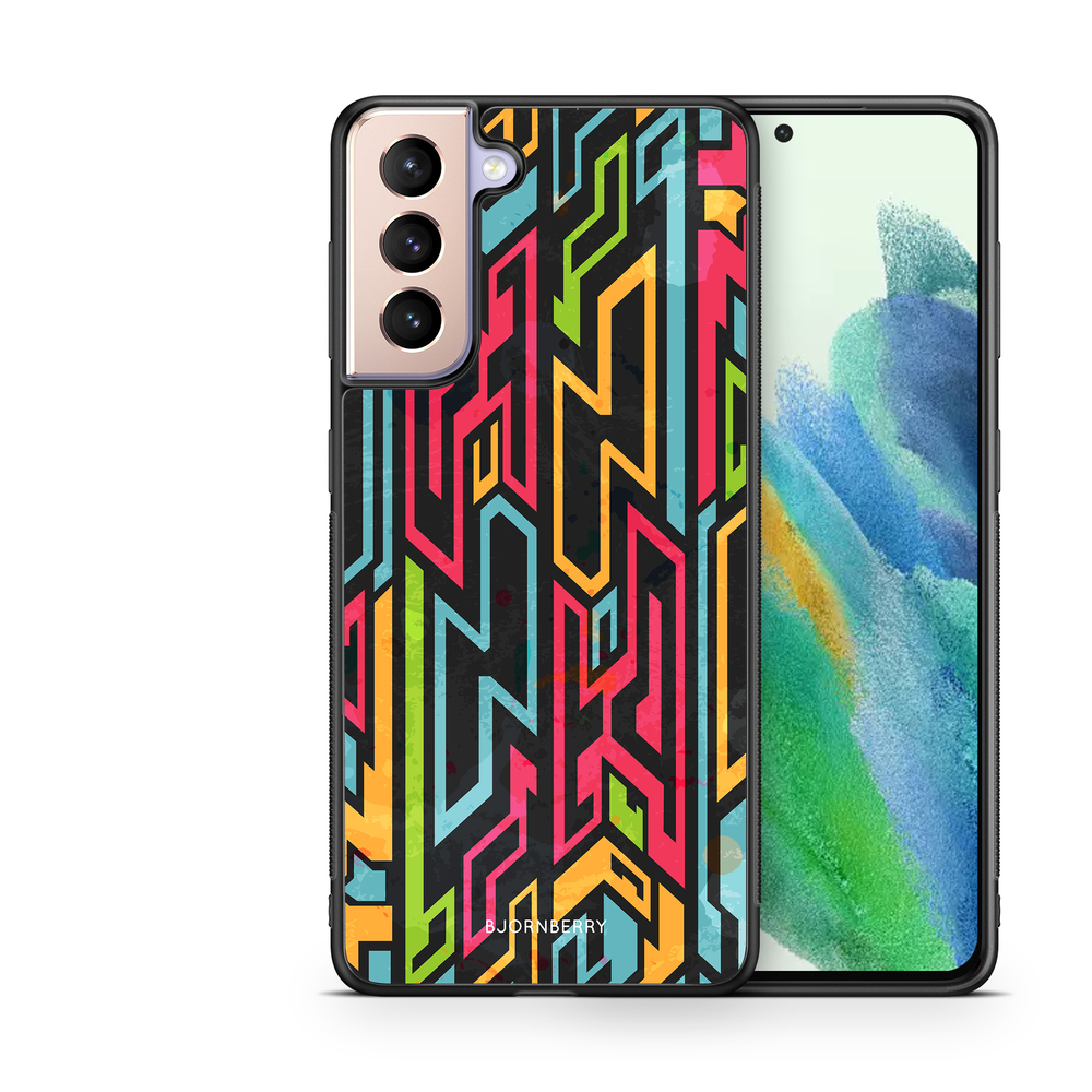 Samsung Galaxy S21 FE 5G Case - Colored Tribal