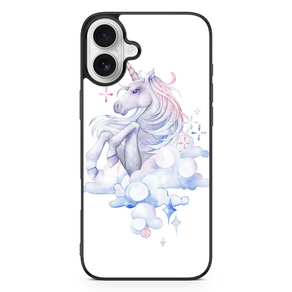 iPhone 16 Plus Case - Watercolor Unicorn