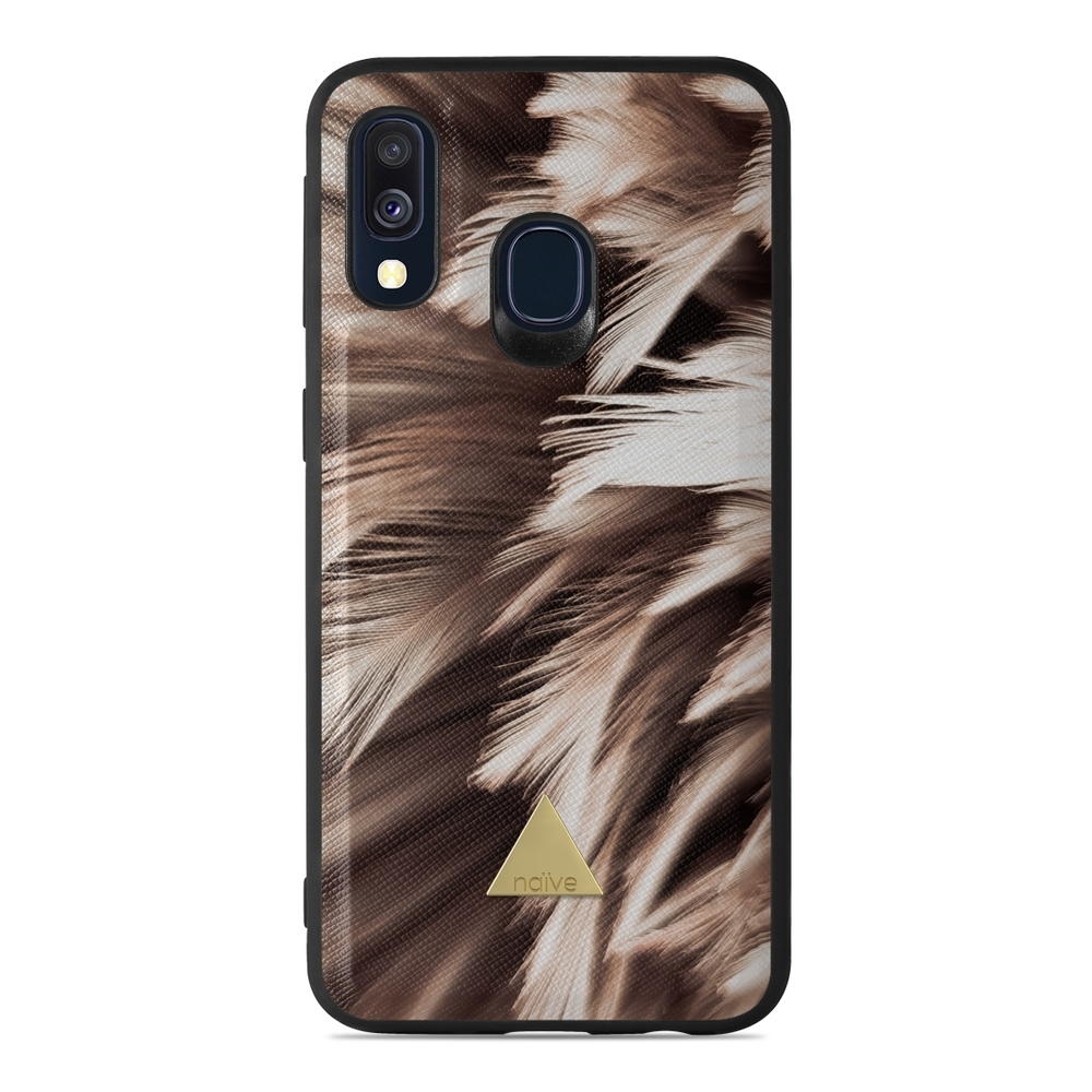 Naive Samsung Galaxy A40 (2019) Case - Feathers