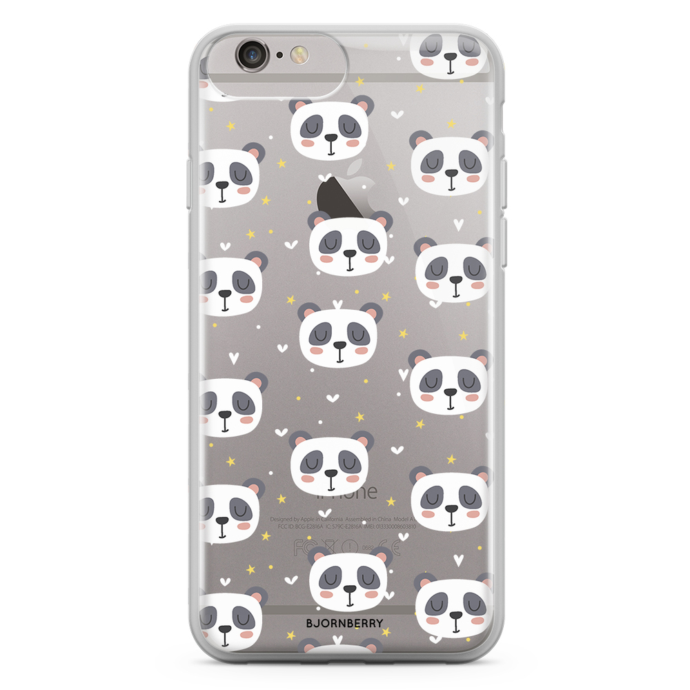 iPhone 6 Plus/6s Plus Fashion Case - Panda Pattern