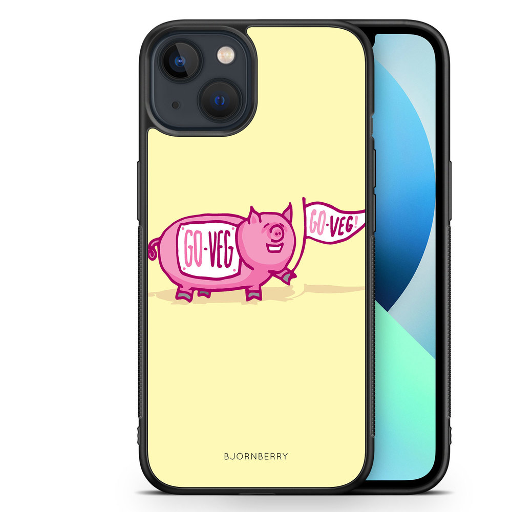 iPhone 13 Mini Case - Pink Pig