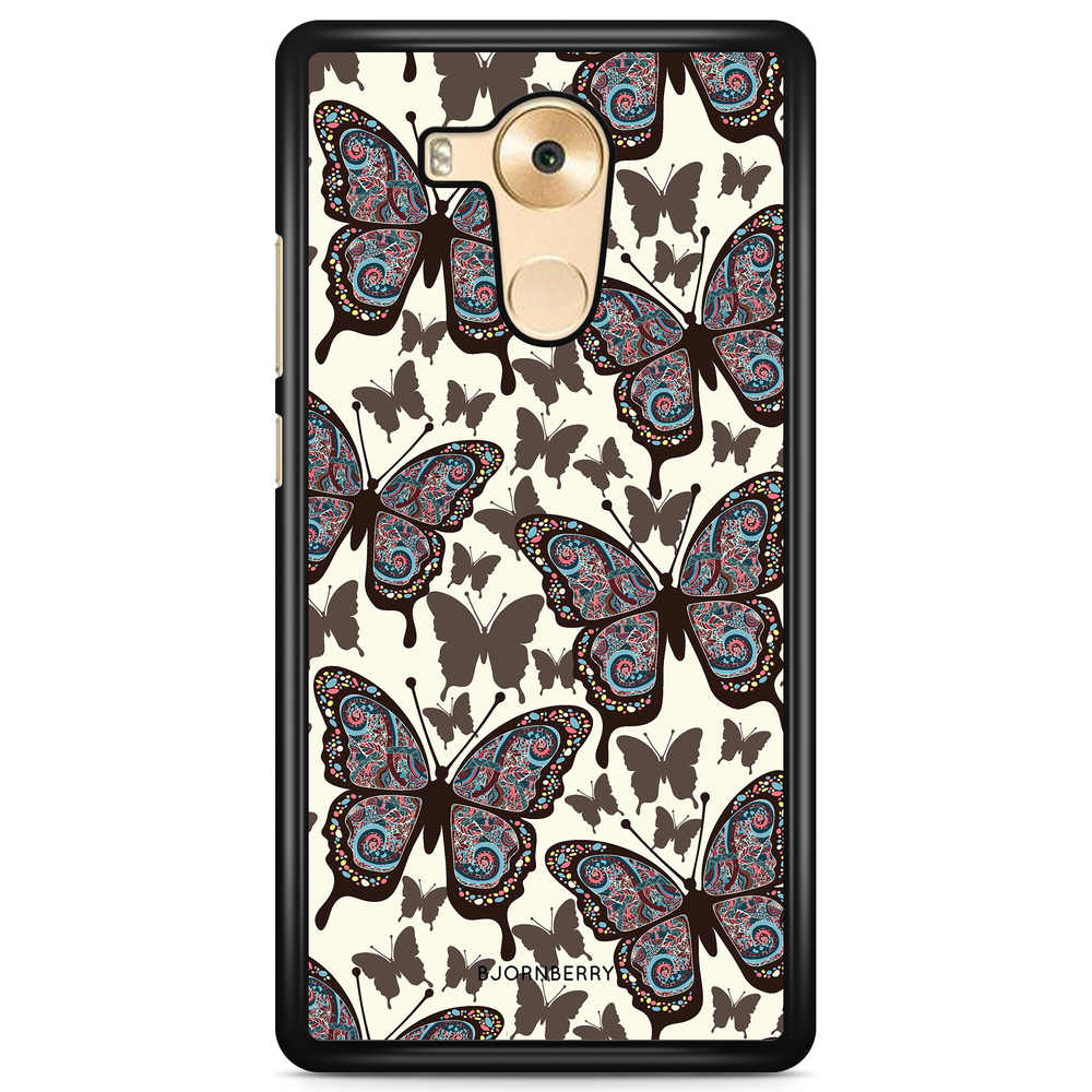 Huawei Mate 9 Pro Case - Colorful Butterflies