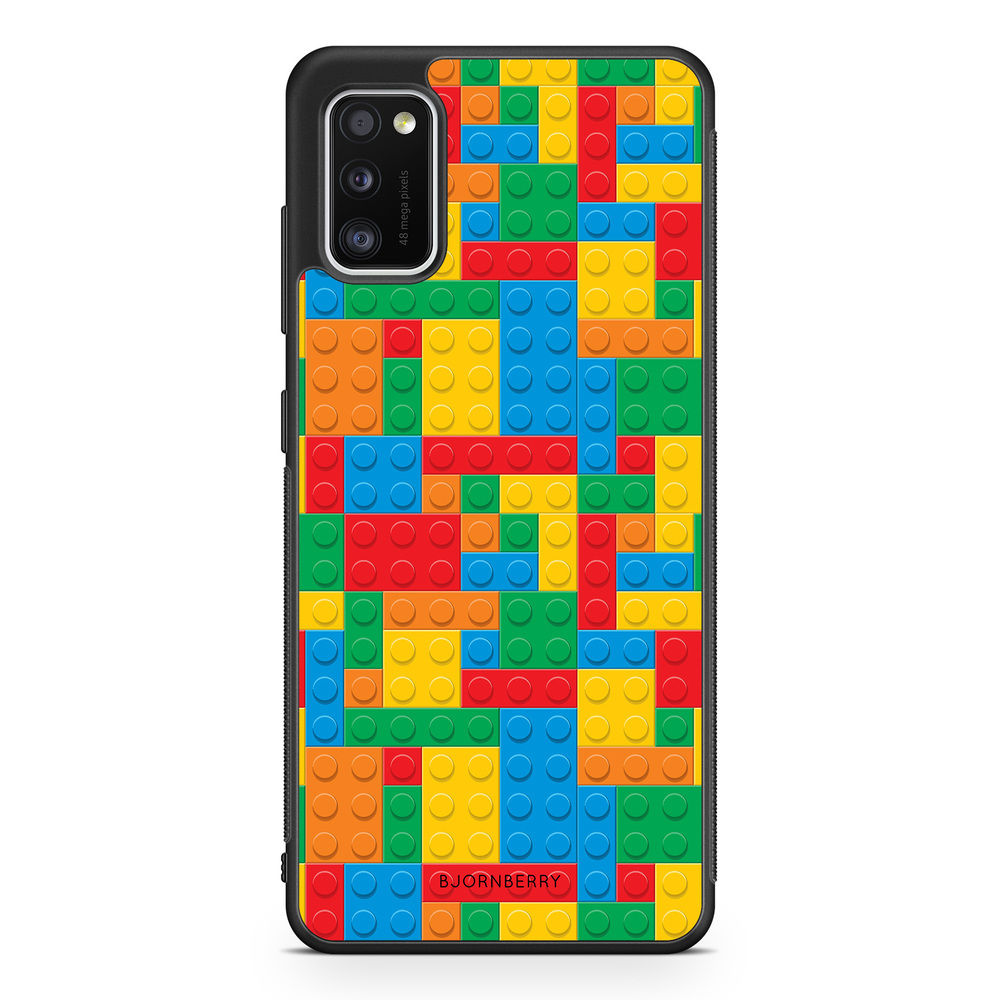 Samsung Galaxy A41 Case - Building Blocks