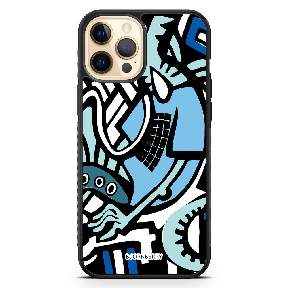 iPhone 12 Pro Max Case - Grafitti Lizard
