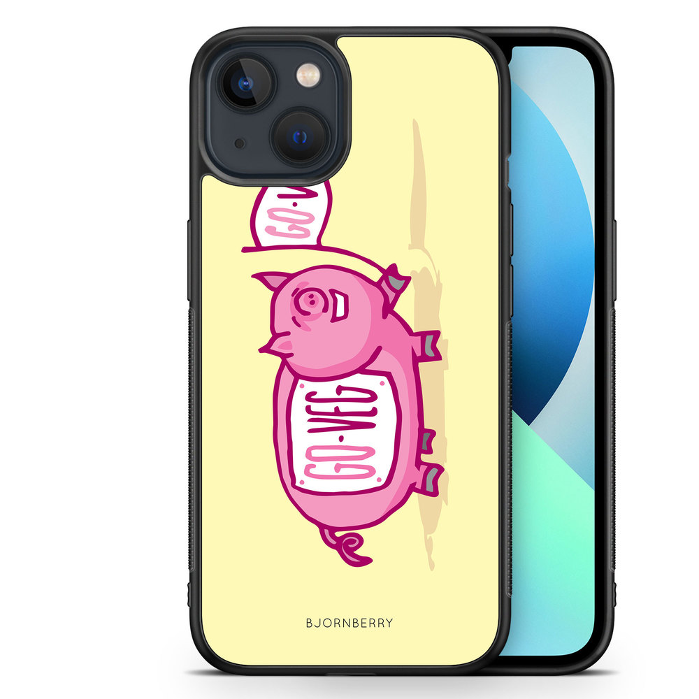 iPhone 13 Mini Case - Pink Pig