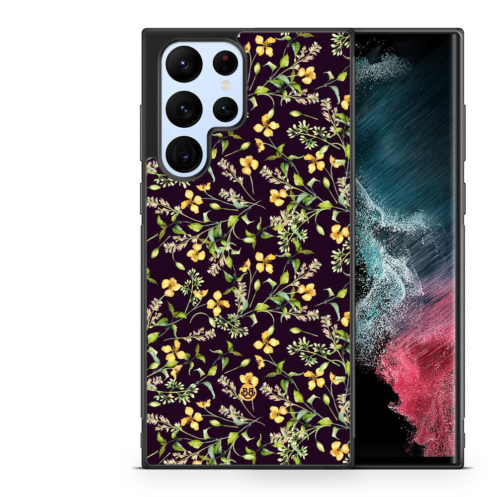 Samsung Galaxy S23 Ultra 5G Case - WILD AUTUMN - Frosted Flora