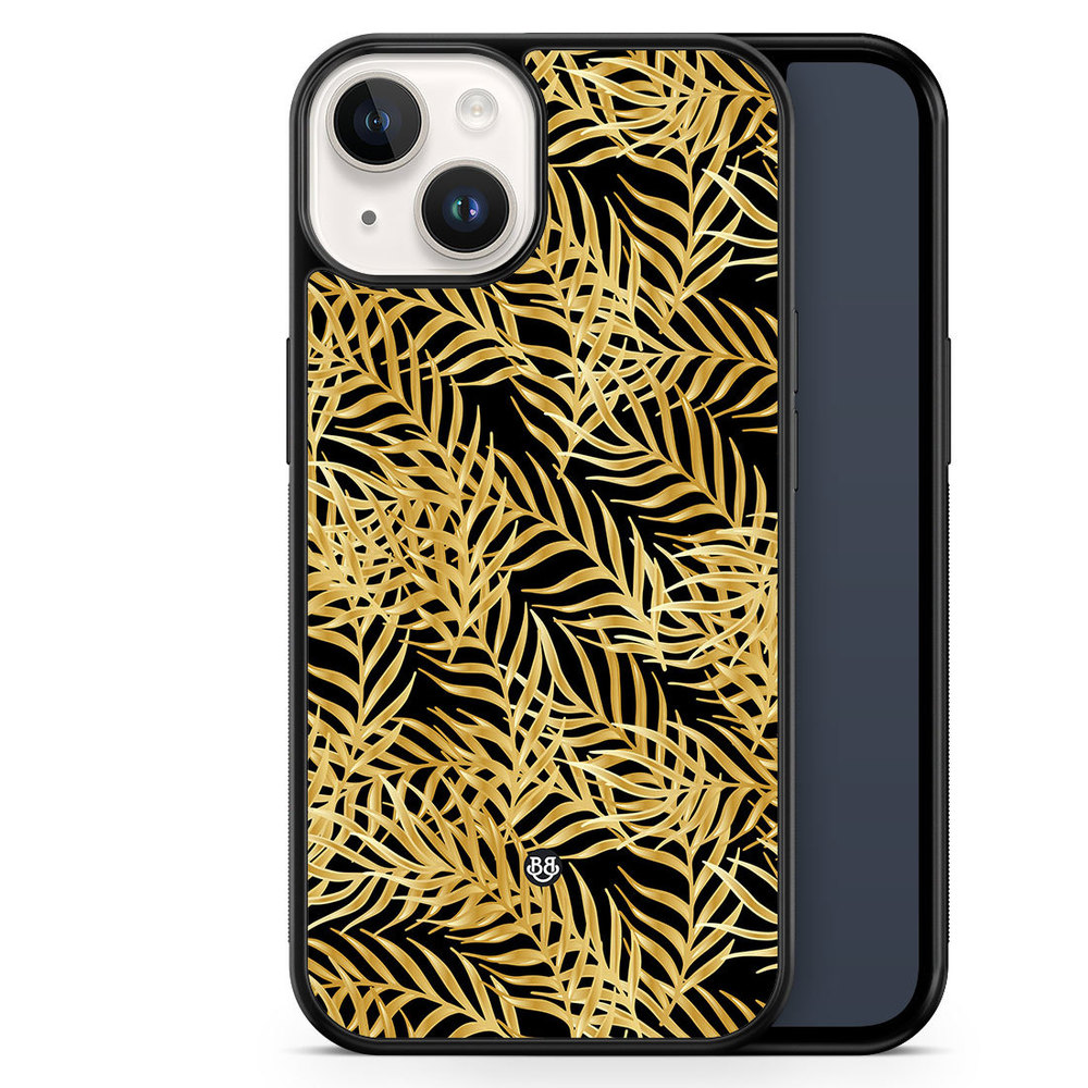 iPhone 14 Case - Gold Palm