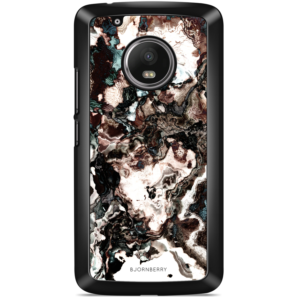 Moto G5 Plus Case - Marble Brown