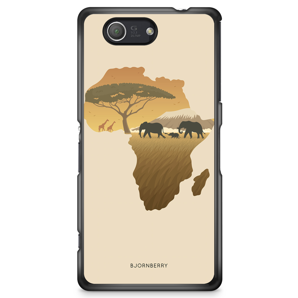 Sony Xperia Z3 Compact Case - Africa Brown