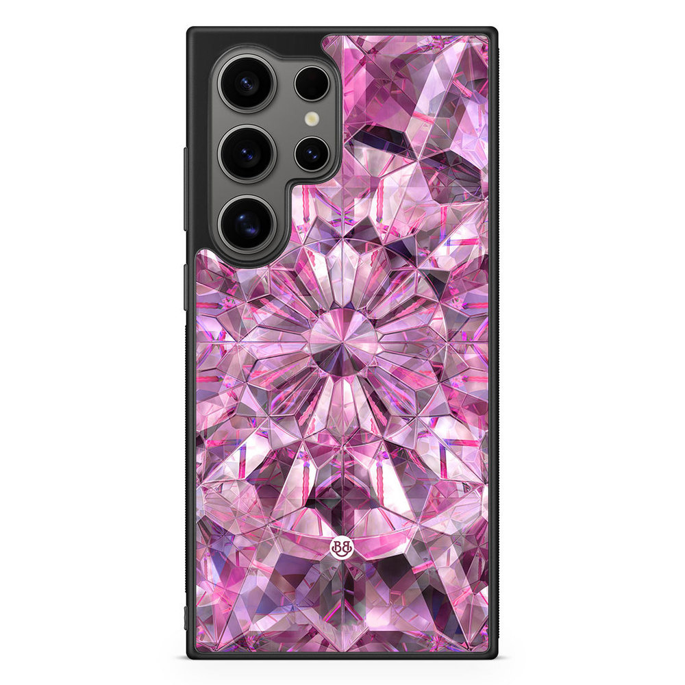Samsung Galaxy S24 Ultra Case - Pink Crystals