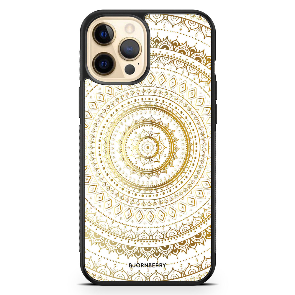 iPhone 12 Pro Max Case - Gold Mandala